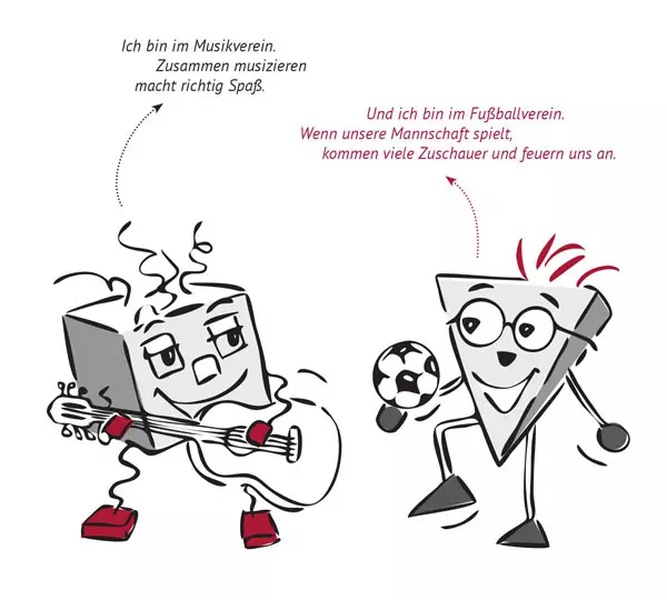 Illustration: Grundrechtefibel, LpB BW & Herder 2019 / Entwurf Poli u. Tik: Helga Ritter, Umsetzung: Tamara Dubinin.