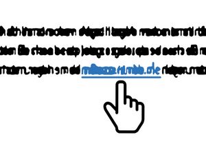 Grafik: Auf einen Link klicken.