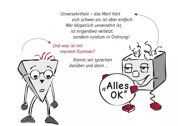 Illustration: Grundrechtefibel, LpB BW & Herder 2019 / Entwurf Poli u. Tik: Helga Ritter, Umsetzung: Tamara Dubinin.