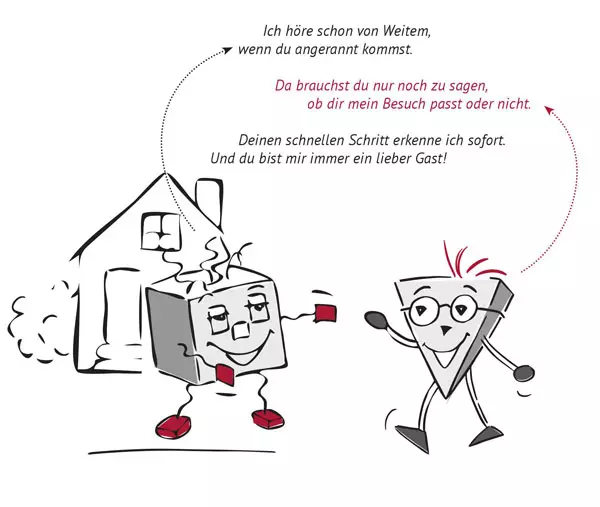 Illustration: Grundrechtefibel, LpB BW & Herder 2019 / Entwurf Poli u. Tik: Helga Ritter, Umsetzung: Tamara Dubinin.
